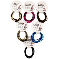 Other Accessories: Loops No Metal Hairbands Small 15 Pack