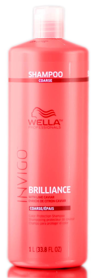 1 Gal, Wella Invigo Brilliance Color Protection Shampoo - COARSE/THICK