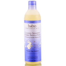 Babo Botanicals 3 in 1 Lavender Meadowsweet Bubble Bath, Shampoo, and Wash-image1