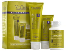 Nexxus VitaTress Essentials Kit - shampoo/scalp-creme/supplement-image1
