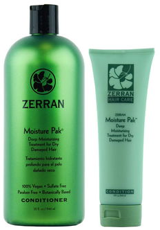 Zerran Moisture Pak - Deep Moisturizing Treatment for Dry Damaged Hair