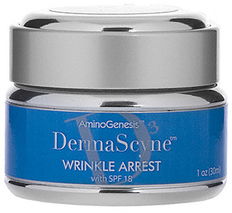 AminoGenesis DermaScyne Wrinkle Arrest  - anti aging day cream with spf 18