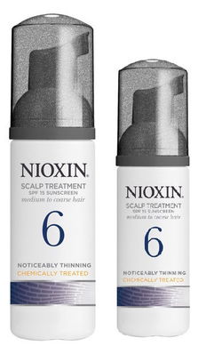 Nioxin System 6 Scalp Treatment for medium to coarse hair