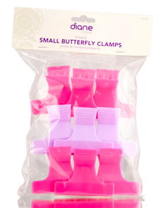 Diane Small Frosty Butterfly Clamps