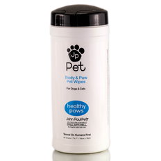 John Paul Pet Dog Full Body & Paw Bath Wipes For All Dogs-image1 John Paul Pet Dog Full Body & Paw Bath Wipes For All Dogs-image1