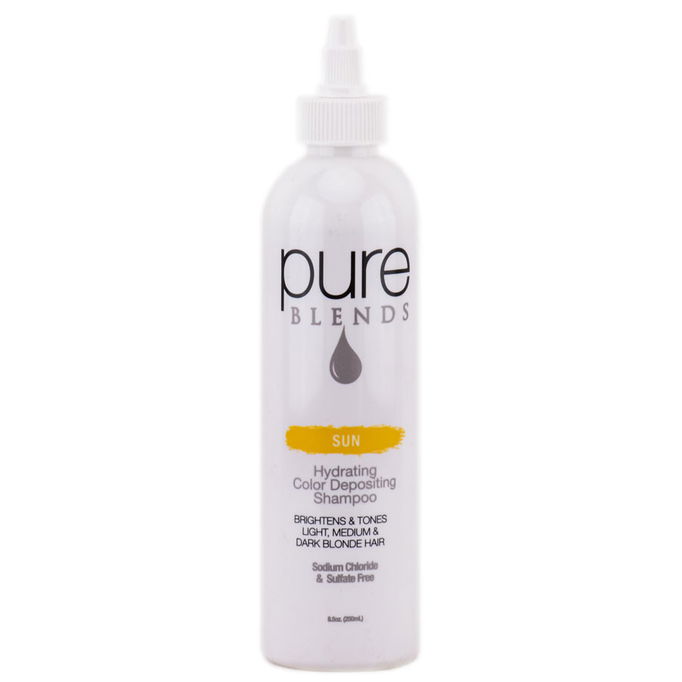 Pure Blends Hydrating Color Depositing Shampoo - Sun