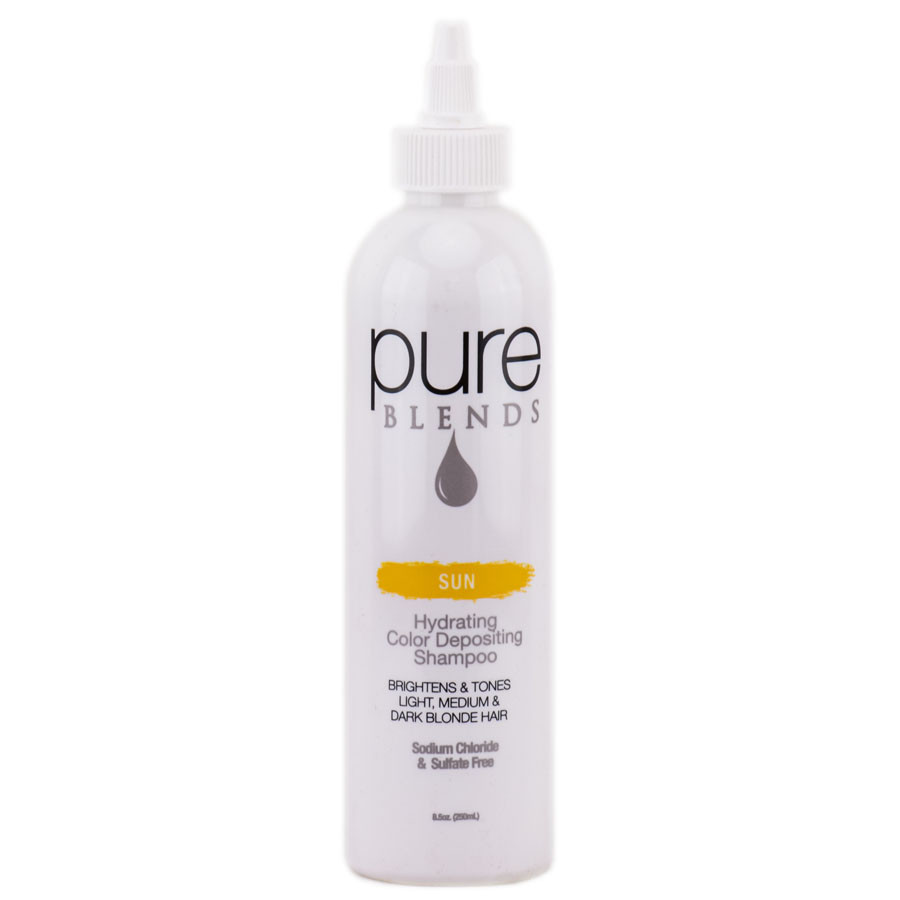 Pure Blends Hydrating Color Depositing Shampoo - Sun-image1 Pure Blends Hydrating Color Depositing Shampoo - Sun-image1