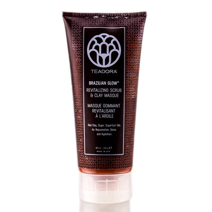 Teadora Brazilian Glow Revitalizing Scrub & Clay Masque