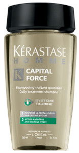 Kerastase Homme Capital Force Daily Treatment Shampoo - Anti-Oiliness Effect