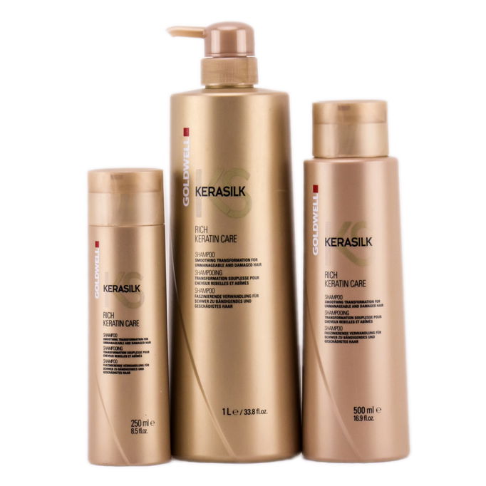 Goldwell Kerasilk Rich Keratin Care Shampoo