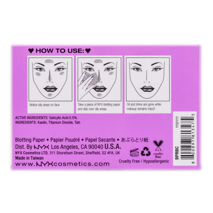 NYX Blemish Control Blotting Paper