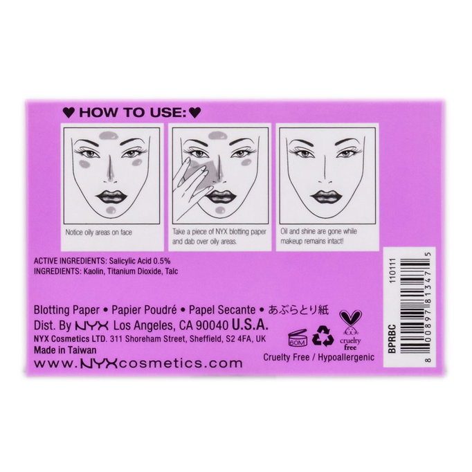 NYX Blemish Control Blotting Paper-image2 NYX Blemish Control Blotting Paper-image2