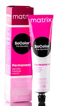 9G - Light Blonde Gold, Matrix SoColor Pre-Bonded Permanent Blended Collection Cream Haircolor