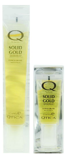 Nail Supplements: Qtica Solid Gold Cuticle Oil Gel
