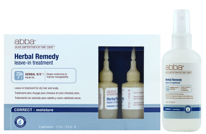 Abba Herbal Remedy Moisture Leave-in Treatment for dry hair and scalp