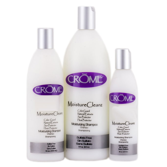 Crome Moisture Cleanz Moisturizing Shampoo - Sulfate Free-image1 Crome Moisture Cleanz Moisturizing Shampoo - Sulfate Free-image1