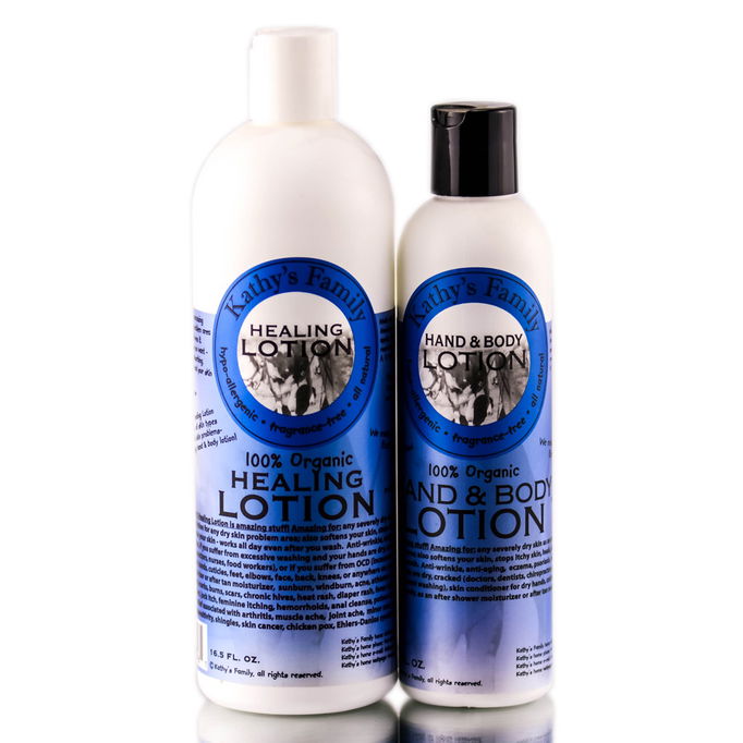 Tate's The Natural Miracle: Kathy's Family Organic Healing Lotion