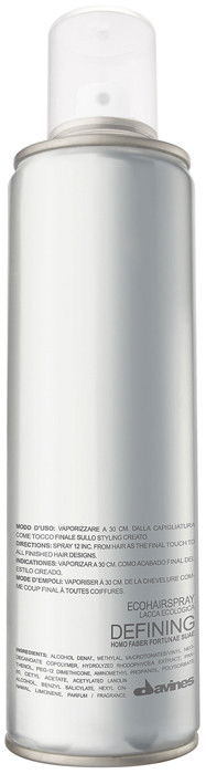 Davines Defining Eco Hairspray