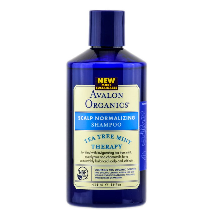 Avalon Organics Scalp Normalizing Shampoo Tea Tree Mint Therapy-image1