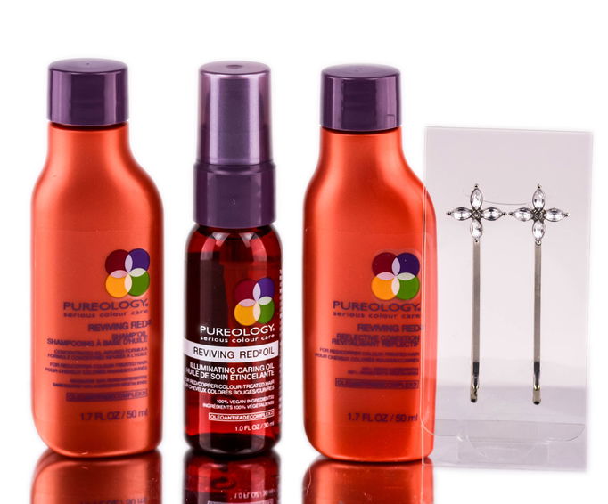 Pureology Time To Sparkle With Reviving Red Travel Kit