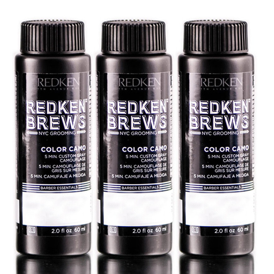 Redken Brews Color Camo 5 minute Custom Gray Camouflage Hair Color Dye-image1 Redken Brews Color Camo 5 minute Custom Gray Camouflage Hair Color Dye-image1