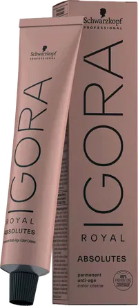 4-60 Medium Brown Chocolate Natural, Schwarzkopf Professional Igora Royal Absolutes Hair Color (2.1 oz)
