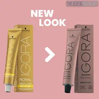 4-60 Medium Brown Chocolate Natural, Schwarzkopf Professional Igora Royal Absolutes Hair Color (2.1 oz)