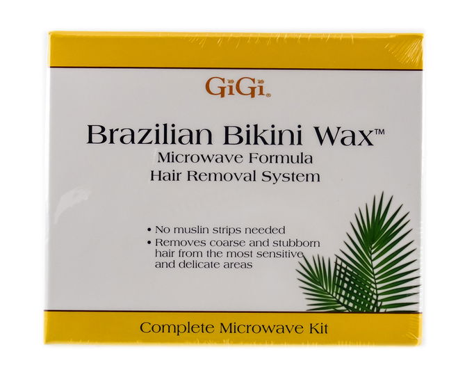 GiGi Brazilian Bikini Wax Microwave Formula Kit - Hair Removal System