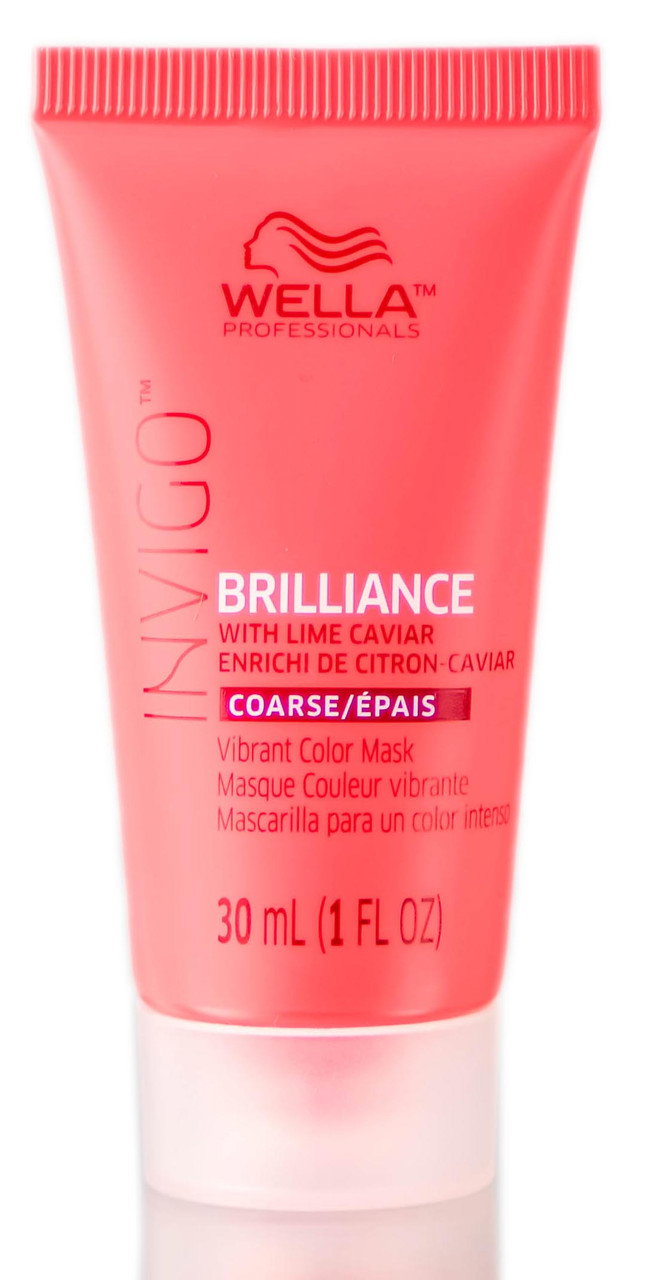 Wella Invigo Brilliance Vibrant Color Mask - COARSE/THICK-image1