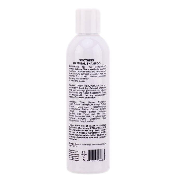 Rejuvenol for my companion Soothing Oatmeal Shampoo
