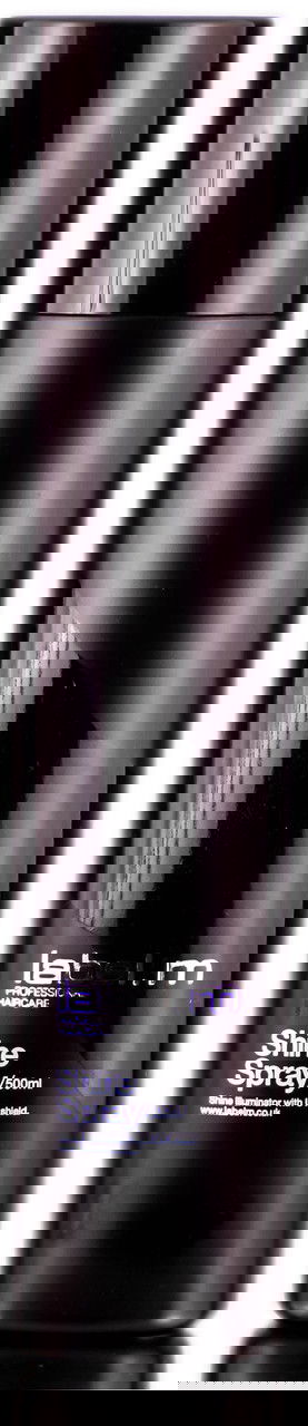 Label. M Shine Spray