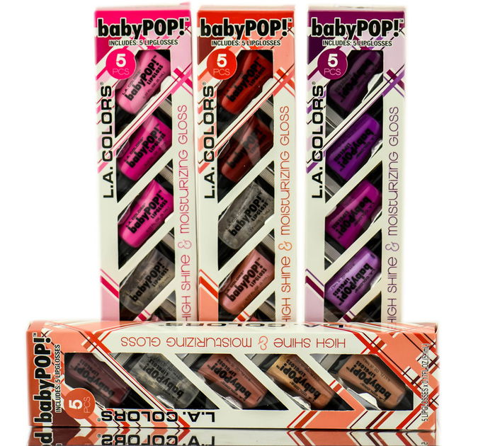 L.A Colors BabyPop High Shine & Moisturizing Gloss
