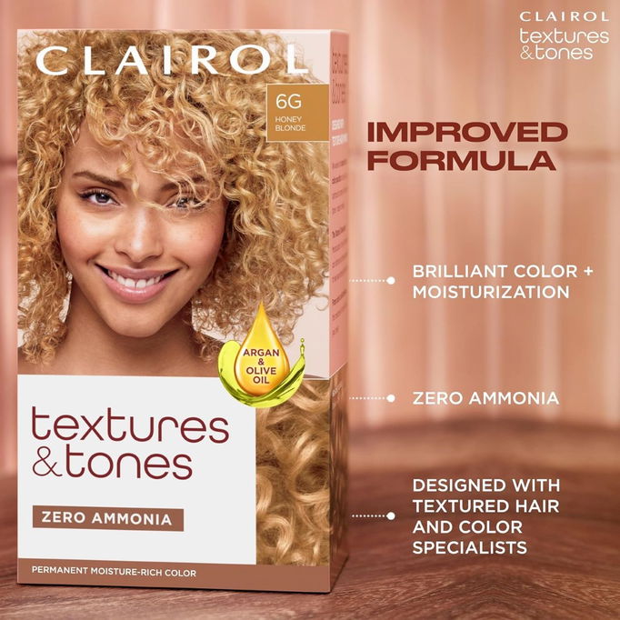 Clairol Textures & Tones Hair Color - Designed For Women of Color Clairol Textures & Tones Hair Color - Designed For Women of Color