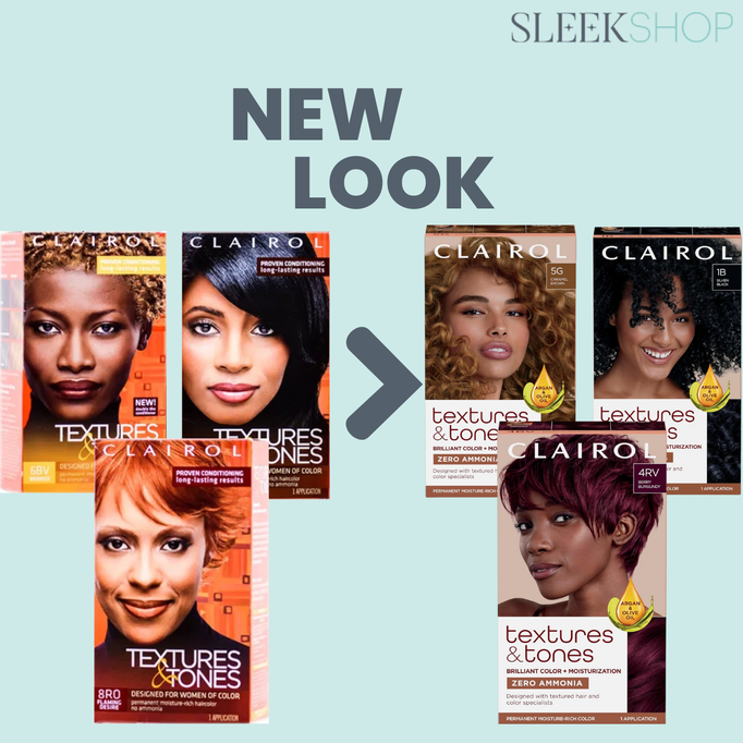Clairol Textures & Tones Hair Color - Designed For Women of Color Clairol Textures & Tones Hair Color - Designed For Women of Color