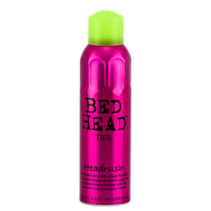 TIGI Bed Head Headrush Shine Adrenaline With a Superfine Mist