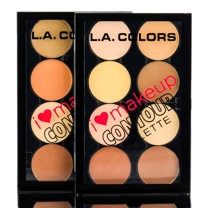 L.A Colors I Heart Makeup Contour Palette