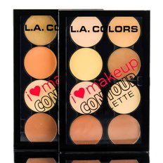 L.A Colors I Heart Makeup Contour Palette-image1 L.A Colors I Heart Makeup Contour Palette-image1