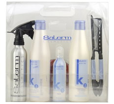 Salerm Keratin Shot Straightening Treatment Kit-image1