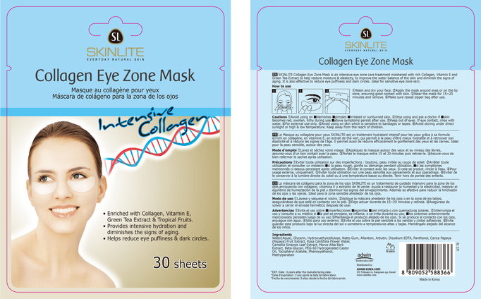 Skin Lite Collagen Eye Zone Mask - Intensive Collagen-image1 Skin Lite Collagen Eye Zone Mask - Intensive Collagen-image1