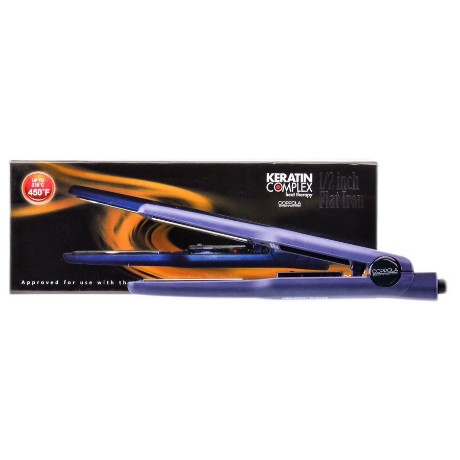 Blue 1 1 2 inch Keratin Complex KeraStyler Titanium Ionic Flat Iron SleekShop