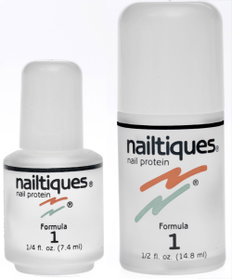 Nail Supplements: Nailtiques Nail Protein Formula 1 - maintenance for healthy, flexible nails-image1