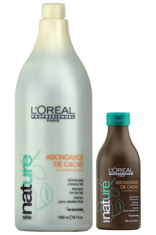 L'oreal Serie Nature Abondance de Cacao Shampoo for fine hair