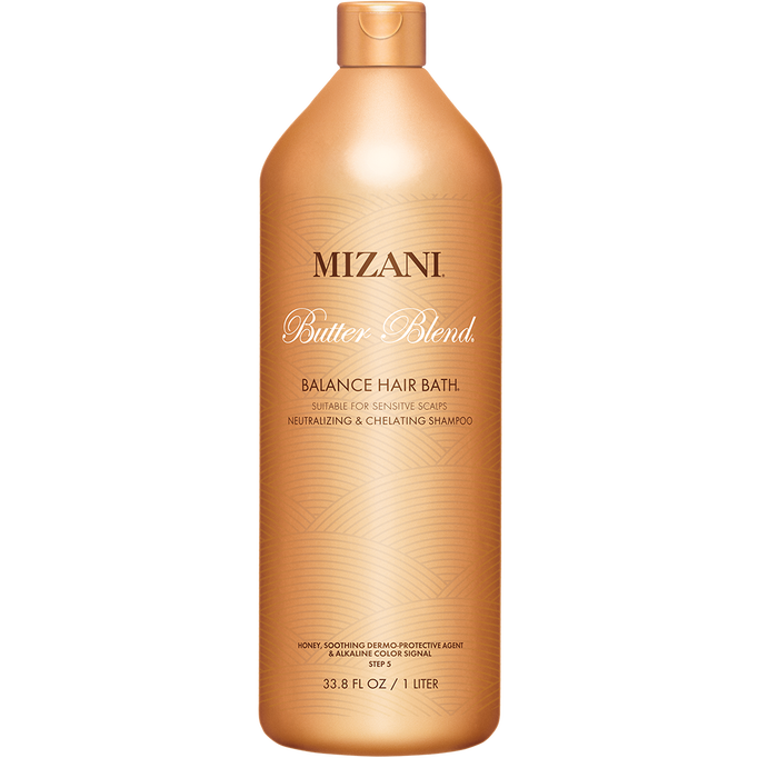 Mizani Butter Blend Sensitive Scalp Balance Hair Bath - neutralizing dermo-protectant shampoo