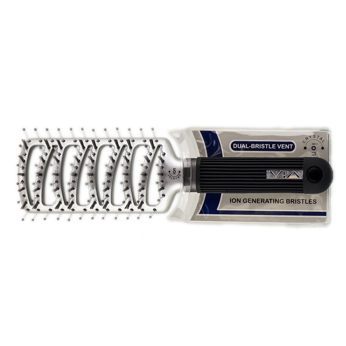 Via Crystal Ion X-Large Thermal Vent Hair Brush