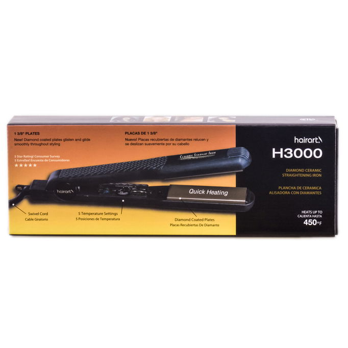 Hairart Ceramic Straightening & Curling Iron H3000