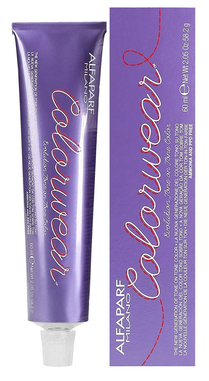 Alfaparf Milano Color Wear Evolution Tone on Tone Hair Color, Colorwear  (2.05 oz)Demi-Permanent Haircolor Dye