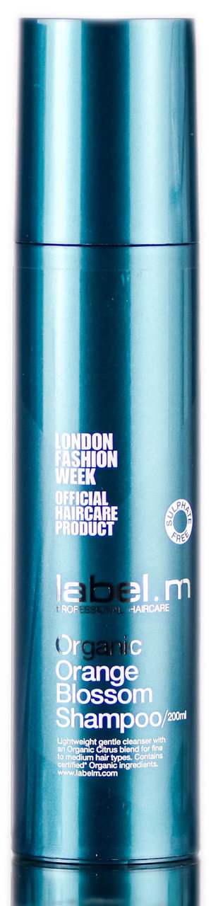 Label. M Organic Orange Blossom Shampoo-image1 Label. M Organic Orange Blossom Shampoo-image1