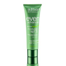 Alba Botanica Even Advanced Sea Moss Moisturizer with SPF 15 - 2 oz