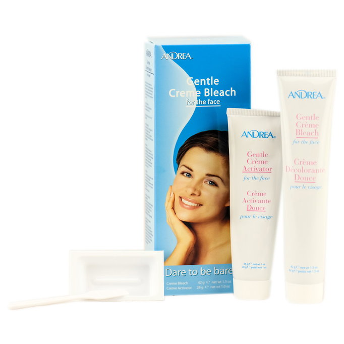 Andrea Eye Q's Gentle Creme Bleach - For The Face-image1 Andrea Eye Q's Gentle Creme Bleach - For The Face-image1