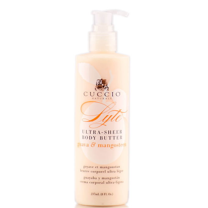 Cuccio Lyte Ultra Sheer Body Butter - Guava & Mangosteen